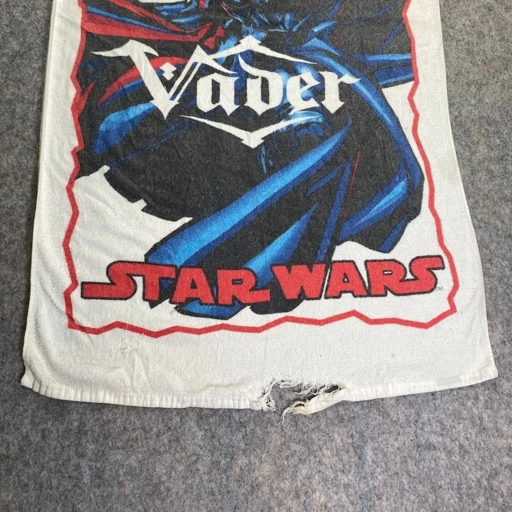 Vintage Star Wars Darth Vader Sith Beach Towel LucasFilm 29